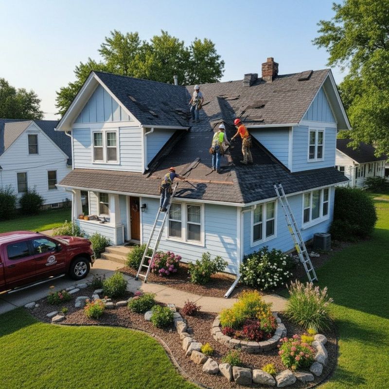 Local Roofing Service pros at work